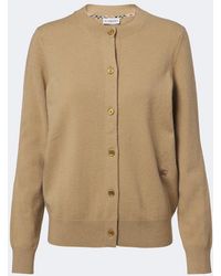Burberry - Cardigan Ekd En Cachemire Melange - Lyst