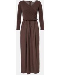 Max Mara - Kaiser Belted Maxi Dress - Lyst