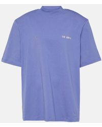The Attico - Kilie Printed Cotton Jersey T-shirt - Lyst