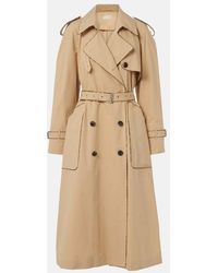 Dries Van Noten - Cotton Poplin Trench Coat - Lyst