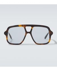 Loewe - Slim Navigator Sunglasses - Lyst