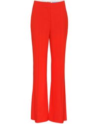 Diane von Furstenberg Flared-Hose - Rot