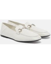Gucci - Jordaan Soft Horsebit Leather Loafers - Lyst