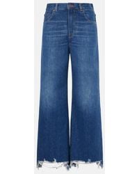 Chloé - Mid-Rise Wide-Leg Jeans - Lyst