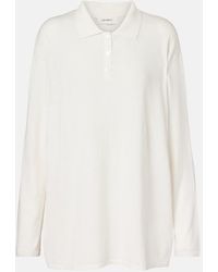 Lisa Yang - Caisa Cotton And Cashmere Polo Sweater - Lyst
