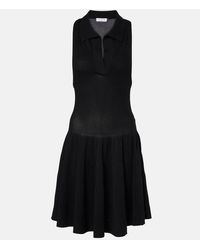 Alaïa - Robe Polo En Pique - Lyst