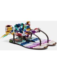 Missoni - Dora Twill Sandals - Lyst