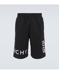 Givenchy - 4g Fleece Bermuda Shorts - Lyst