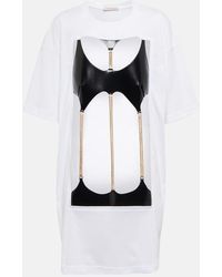 Christopher Kane - Embellished Cotton T-Shirt - Lyst