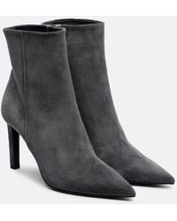 Jimmy Choo - Frankie 85 Suede Ankle Boots - Lyst