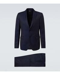ZEGNA - Wool And Mohair Suit - Lyst