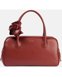 Magda Butrym - Brigitte Medium Leather Tote Bag - Lyst