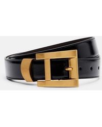 Versace - Cinturon De Piel - Lyst