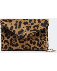 Saint Laurent - Cassandre Small Calf Hair Shoulder Bag - Lyst