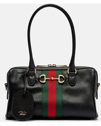 Gucci - Borsetto Medium Leather Shoulder Bag - Lyst