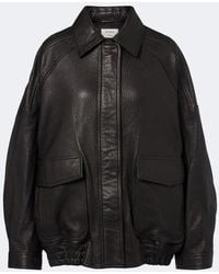Rohe - Leather Blouson Jacket - Lyst