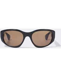 Sestini Eyewear - Nove E Mezzo Rectangular Sunglasses - Lyst