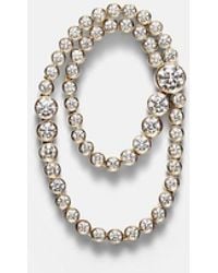 Sophie Bille Brahe - Embrassee De Diamant 18Kt Single Drop Earring With Diamonds - Lyst