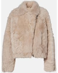 Brunello Cucinelli - Shearling Jacket - Lyst