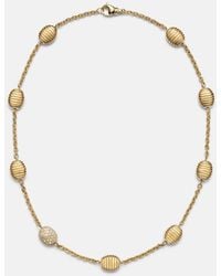 Pamela Zamore - Isla Diamond Station 18Kt Necklace With Diamonds - Lyst