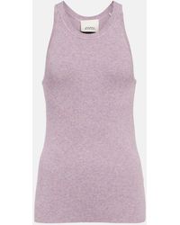 Isabel Marant - Merry Ribbed-Knit Top - Lyst