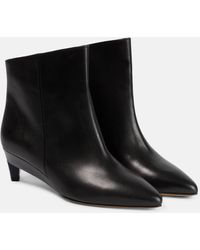 Isabel Marant - Deyan Leather Ankle Boots - Lyst