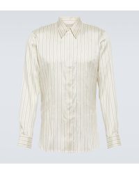 Dries Van Noten - Silk And Cotton Shirt - Lyst