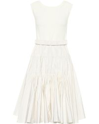 Moncler Robe midi sans manches - Neutre