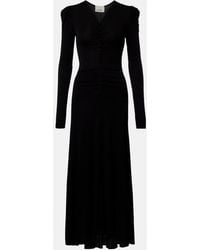 Isabel Marant - Nejma Gathered Midi Dress - Lyst