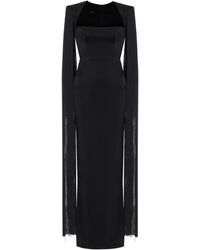 alex perry black and white dress