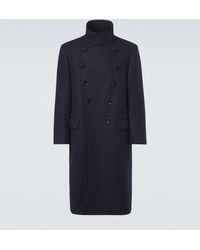 Tom Ford - Double-Breasted Wool Coat - Lyst