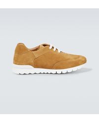 Kiton - Suede Sneakers - Lyst