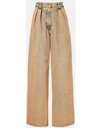 Alanui - Desert Rose Wide-Leg Jeans - Lyst