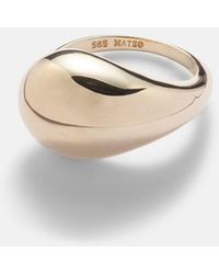 Mateo - Water Droplet 14Kt Ring - Lyst