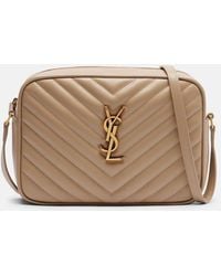 Saint Laurent - Lou Quilted Leather Camera Bag - Lyst