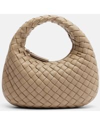 Bottega Veneta - Henkeltasche Baby Veneta Aus Leder - Lyst