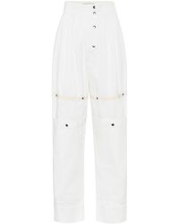 Etro Hose aus einem Baumwollgemisch - Weiß