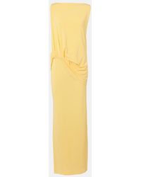 Jacquemus - La Robe Peplo Longue - Lyst