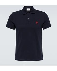 Ami Paris - Polo de algodon con logo - Lyst