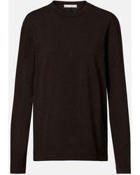 The Row - Amia Cotton Jersey T-Shirt - Lyst