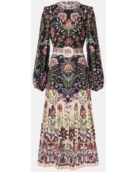 FARM Rio - Marvelous Garden Floral Midi Dress - Lyst