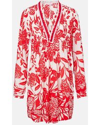 Poupette - Ola Floral Minidress - Lyst