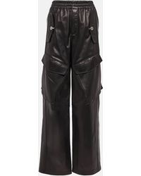 Dion Lee - Leather Cargo Pants - Lyst