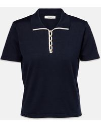 FRAME - Sport Cotton Polo Shirt - Lyst
