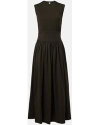 TOTEME - Maxikleid Aus Baumwoll-Jersey - Lyst