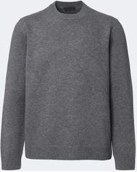 Prada - Virgin Wool Sweater - Lyst