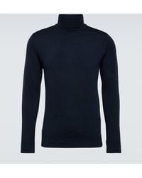 Sunspel - Wool Turtleneck Sweater - Lyst
