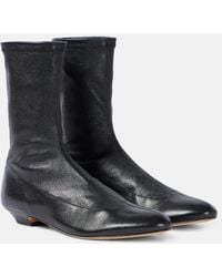 KHAITE - Apollo Flat Ankle Boot - Lyst