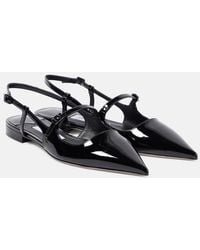 Jimmy Choo - Didi Patent Leather Mary Jane Flats - Lyst