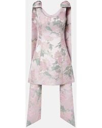 Markarian - Gita Floral Brocade Minidress - Lyst